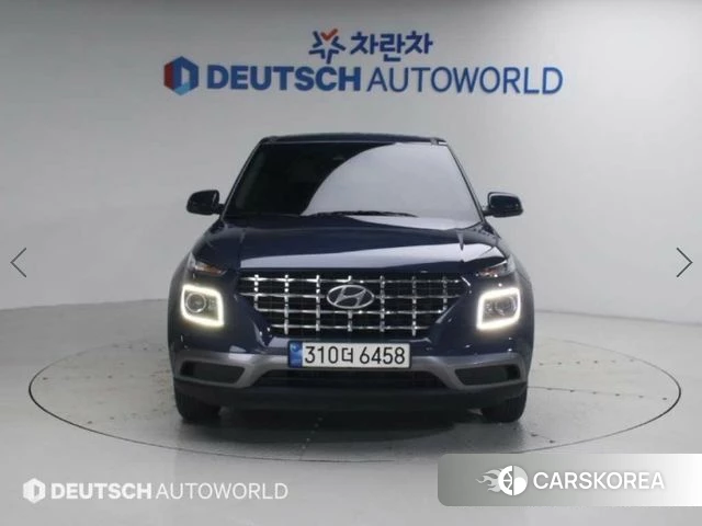 Hyundai Venue 2022 Синий из Кореи, фото 3