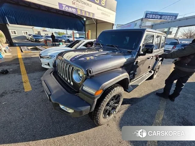 Jeep Wrangler (JL) 2021 Серый из Кореи, фото 3