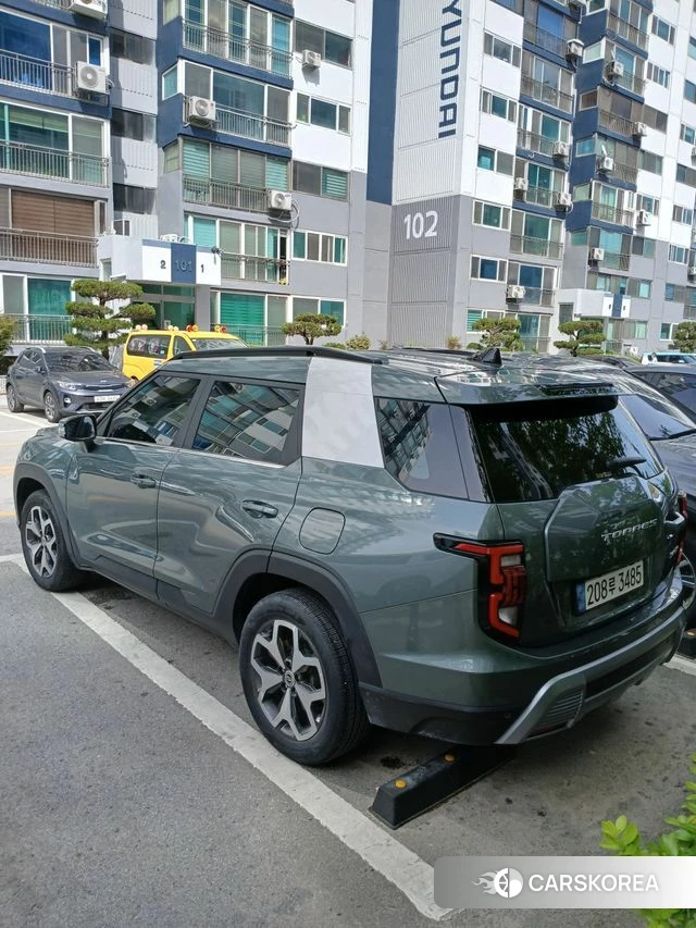 Ssangyong Torres 2022 Зеленый из Кореи, фото 3