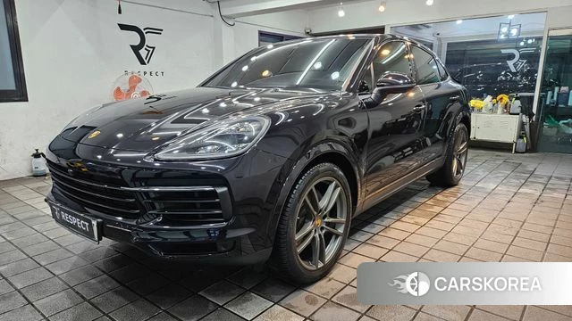 Porsche Cayenne (PO536) 2021 Черный из Кореи, фото 5