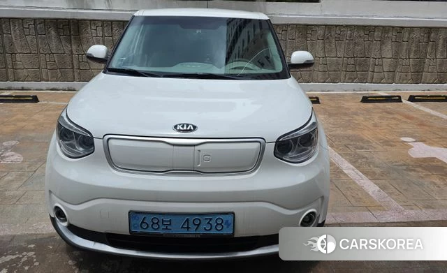 Kia Soul EV 2018 Белый из Кореи, фото 3