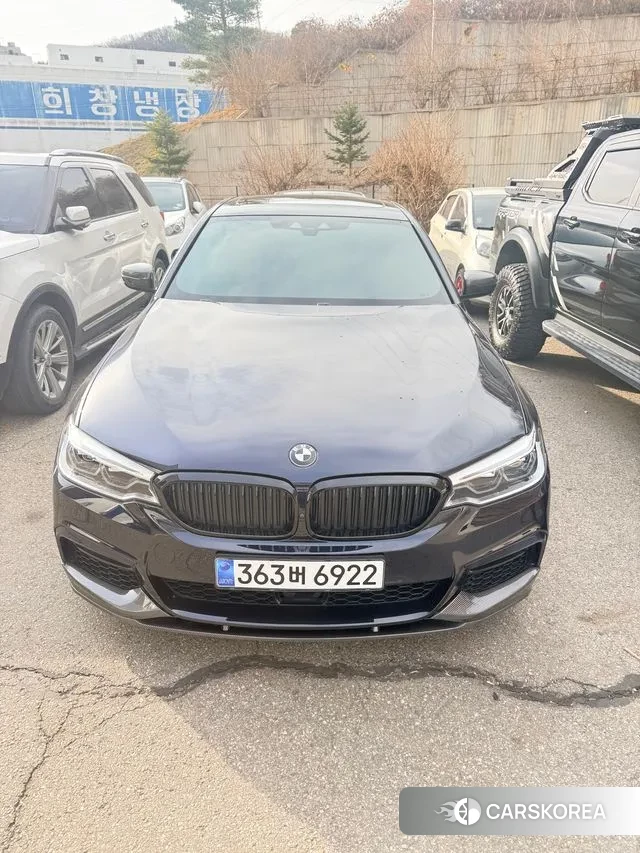 BMW 5 Series (G30) 2019 Черный из Кореи, фото 5