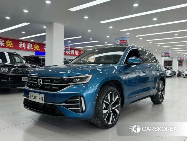 Volkswagen Tanyue 2022 Синий из Китая, фото 3