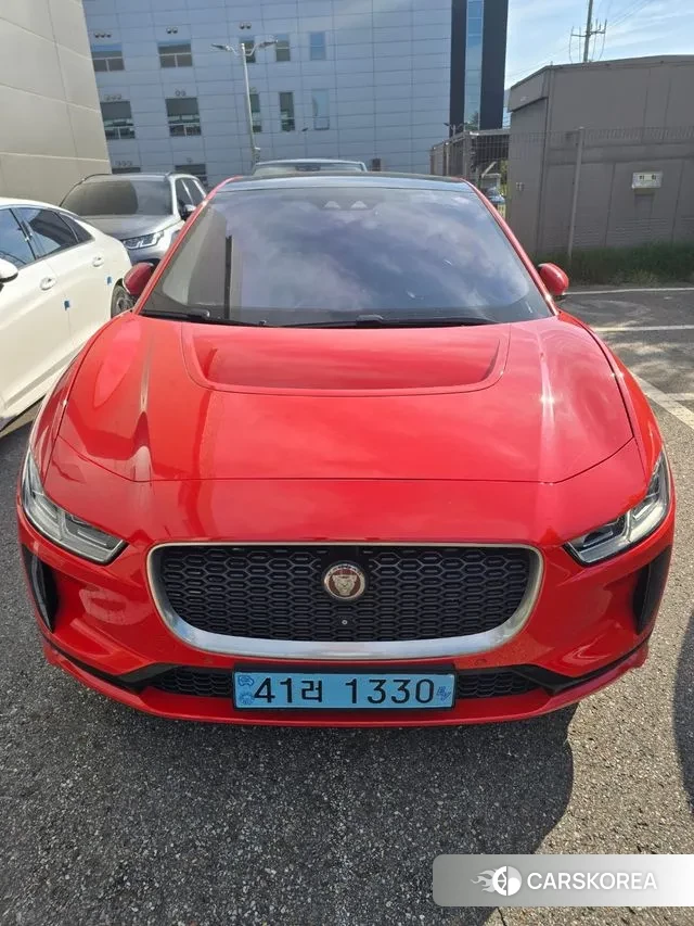 Jaguar I-PACE 2019 Красный из Кореи, фото 3