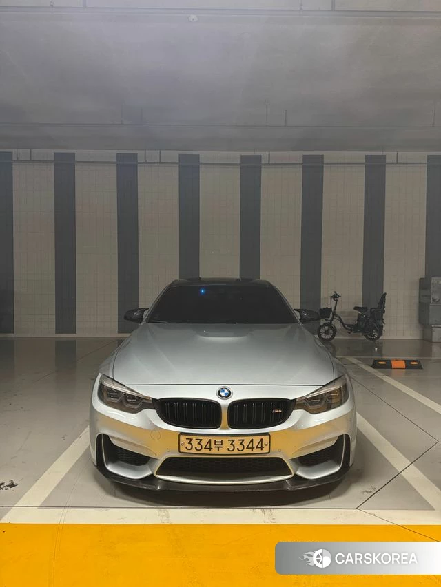 BMW M4 (F82) 2018 Серебряный из Кореи, фото 3