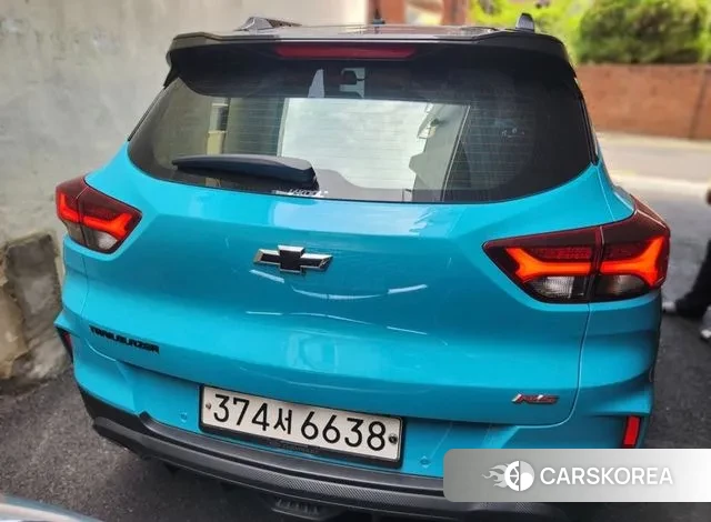 Chevrolet (GM Daewoo) Trailblazer 2021 Небесно-голубой из Кореи, фото 3