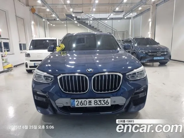 BMW X4 (G02) 2021 Синий из Кореи, фото 3