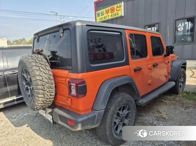 Jeep Wrangler (JL) 2019 Красный из Кореи, фото 3