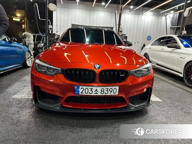 BMW M3 (F80) 2018 Оранжевый из Кореи, фото 4