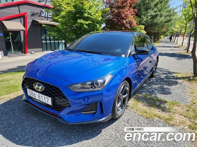 Hyundai Veloster (JS) 2018 Синий из Кореи, фото 6