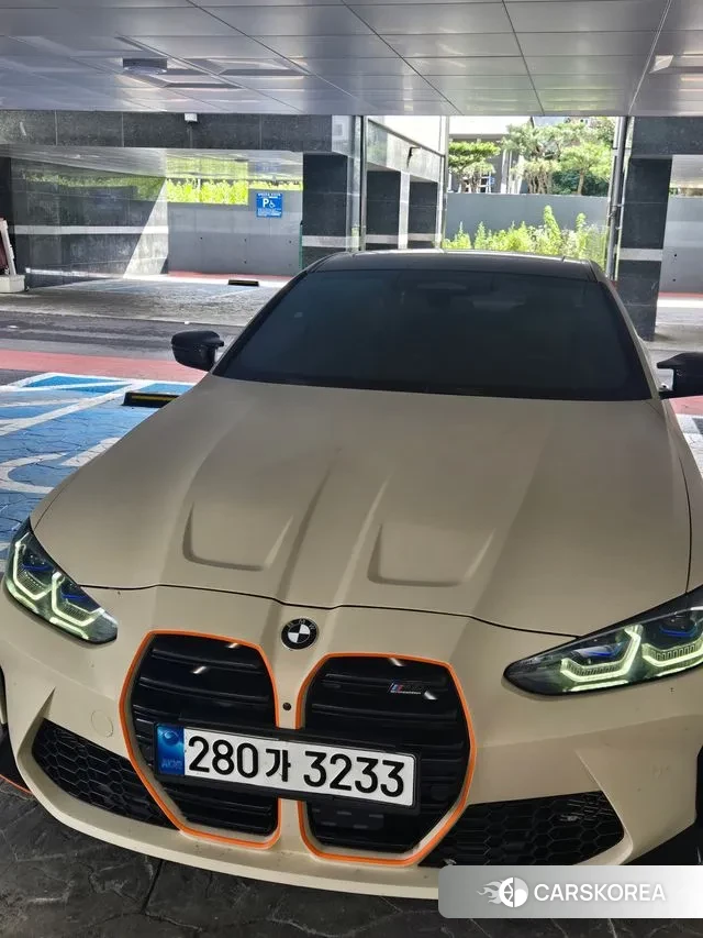 BMW 4 Series (G22) 2021 Синий из Кореи, фото 3