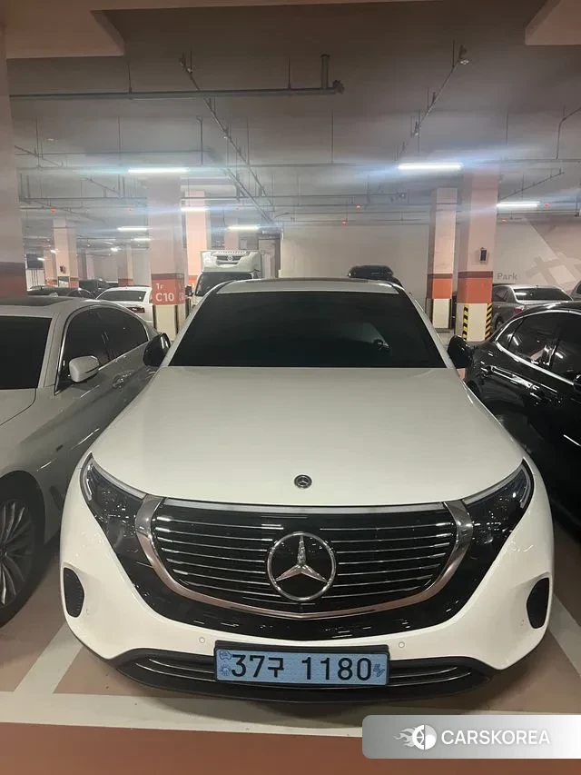 Mercedes-Benz EQC N293 2020 Белый из Кореи, фото 3