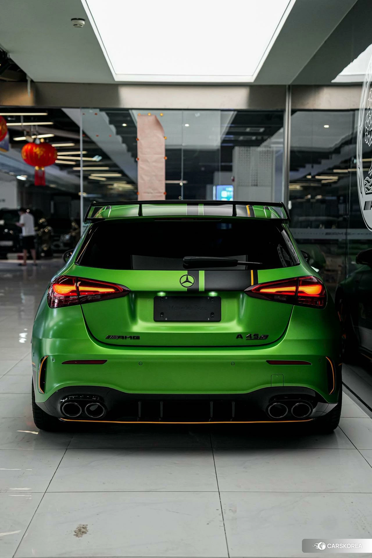 Mercedes-Benz Class A AMG (imported) 2023 Зеленый из Китая, фото 4