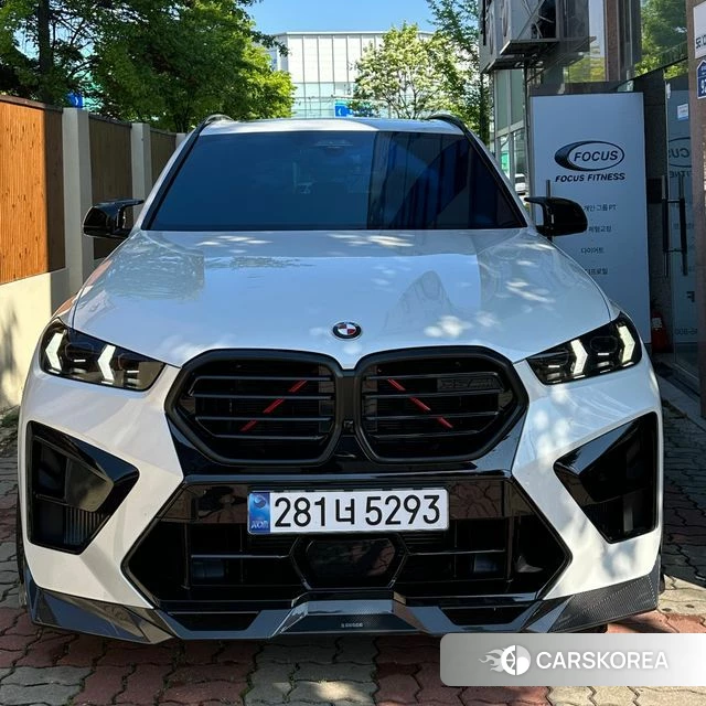 BMW X5M (G05) 2024 Белый из Кореи, фото 3