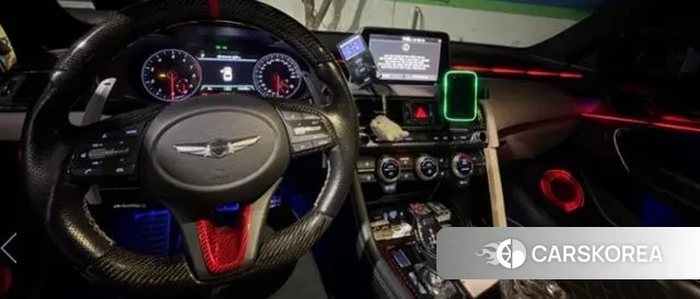 Genesis G70 2019 Белый из Кореи, фото 3