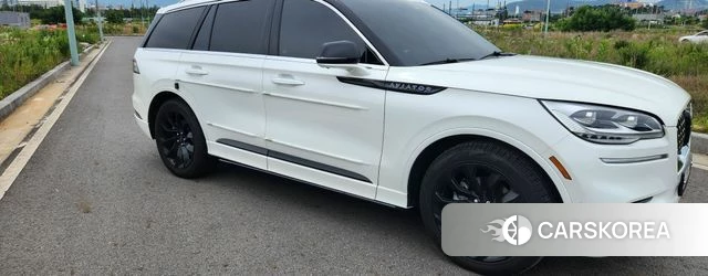 Lincoln Aviator 2nd generation 2021 Белый из Кореи, фото 3