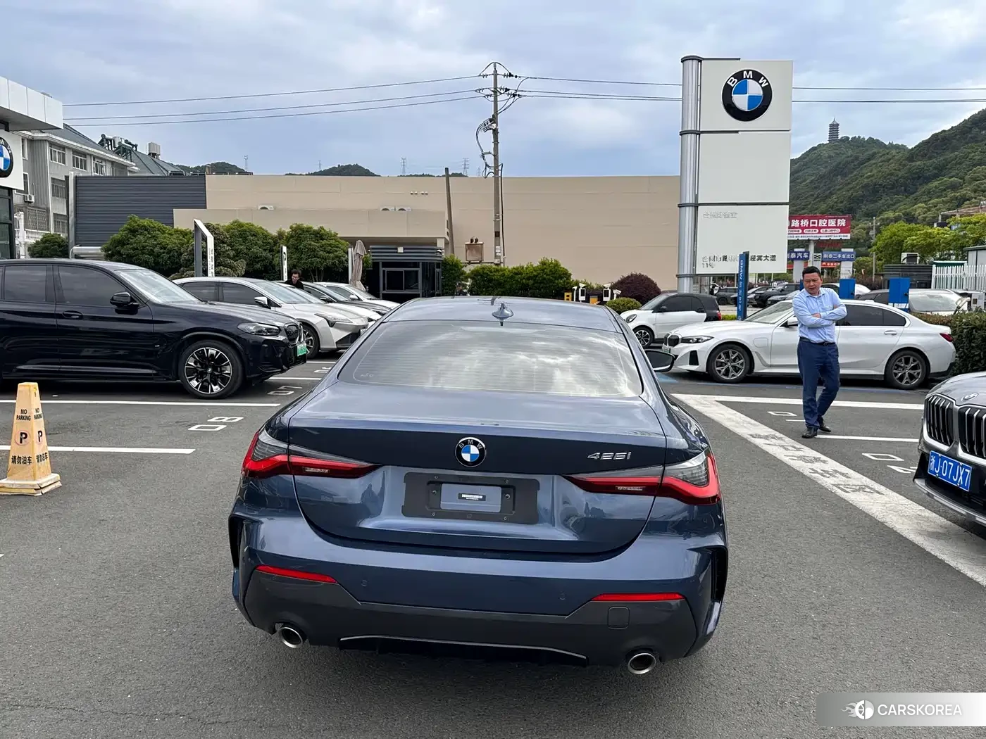 BMW 4 series 2022 Синий из Китая, фото 3