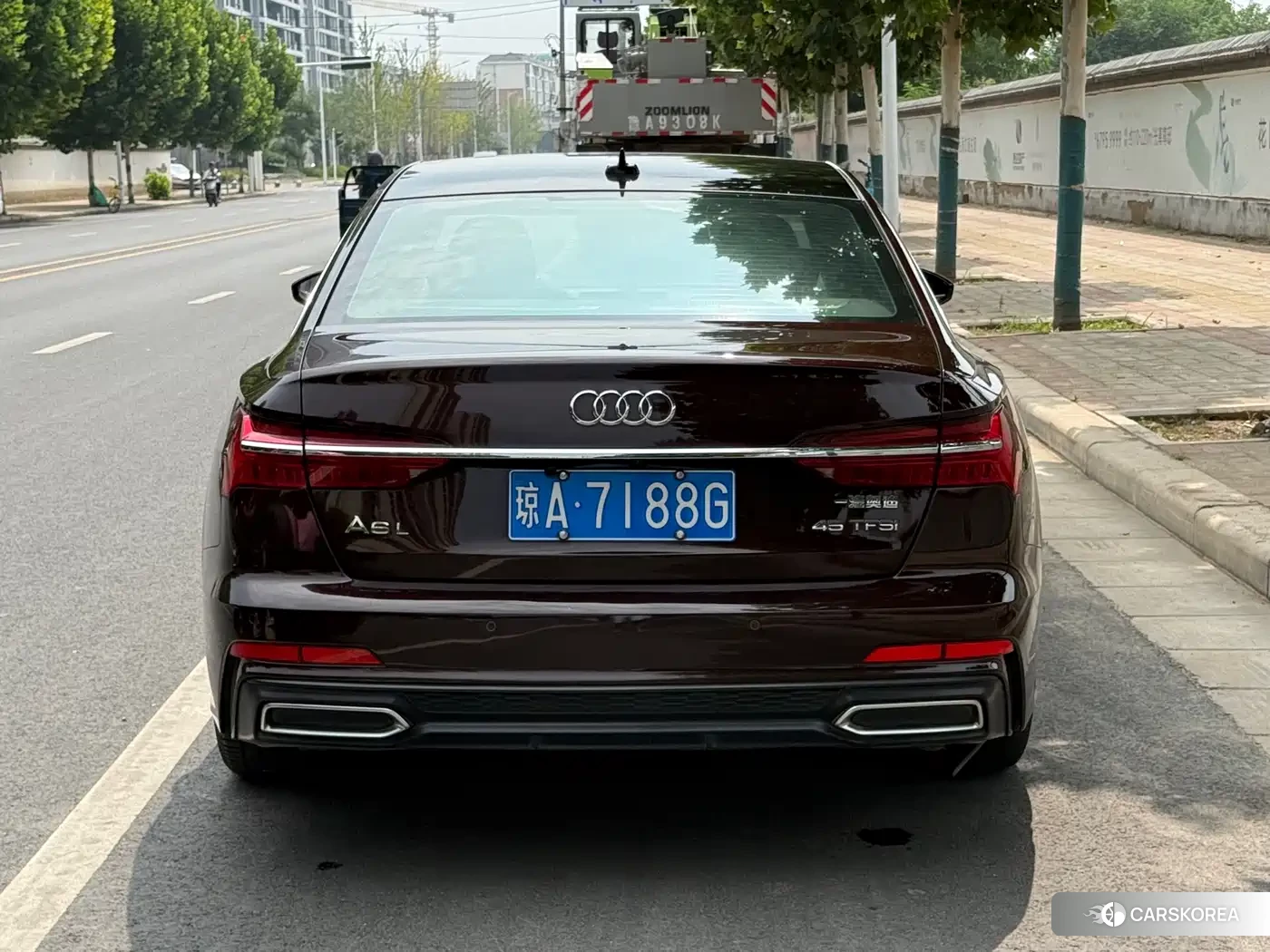 Audi A6L 2018 Red/purple из Китая, фото 3