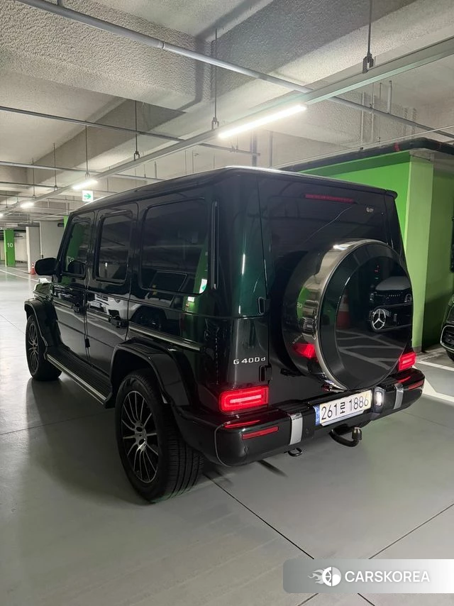 Mercedes-Benz G-Class W463b 2024 Темно-зеленый из Кореи, фото 3