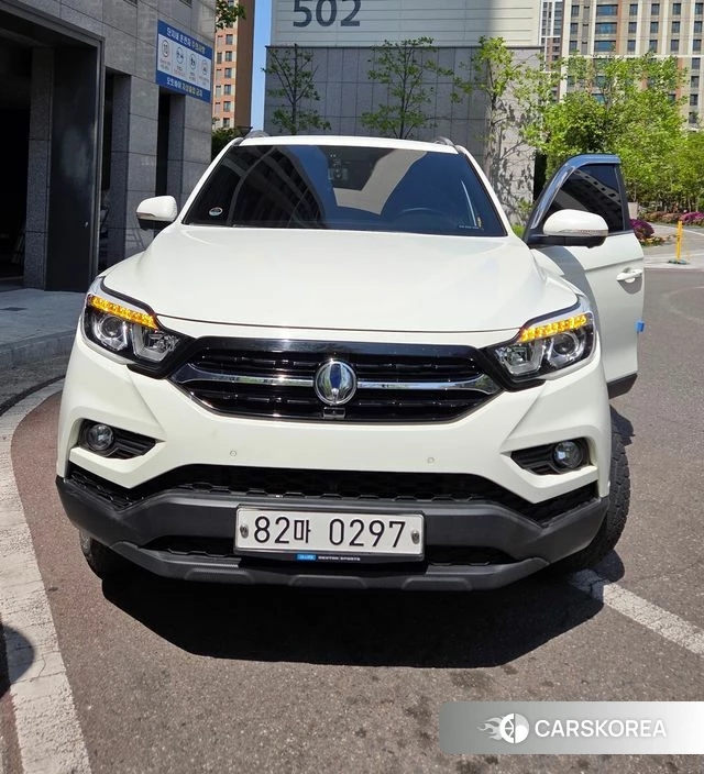Ssangyong Rexton Sports 2018 Белый из Кореи, фото 4
