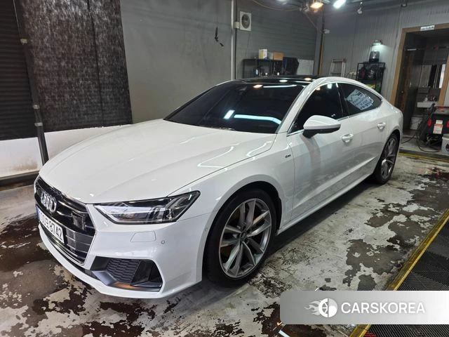 Audi A7 (4K) 2020 Белый из Кореи, фото 6