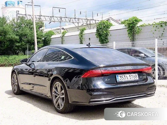 Audi A7 (4K) 2021 Черный из Кореи, фото 6