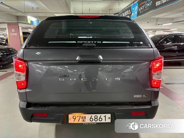 Ssangyong Rexton Sports 2019 Серый из Кореи, фото 4