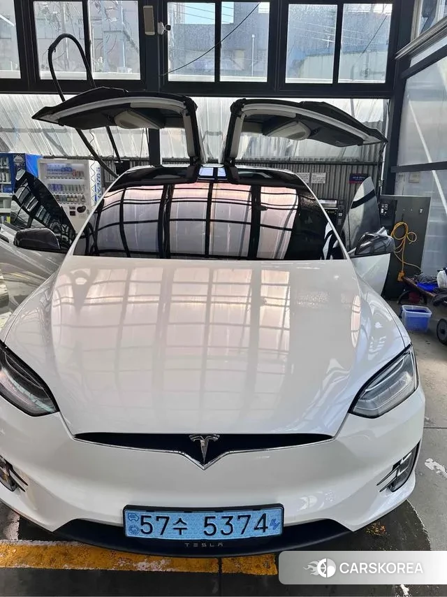 Tesla Model X id 3742530 из Кореи 8