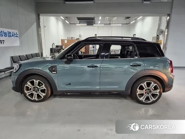 Mini Cooper S Countryman 2022 Небесно-голубой из Кореи, фото 3