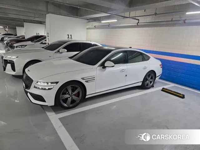 Genesis G80 (RG3) 2022 Белый из Кореи, фото 3