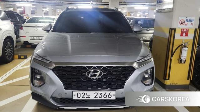 Hyundai Santa Fe TM 2018 Серебряный из Кореи, фото 3