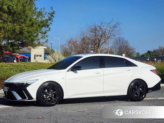 Hyundai The New Avante (CN7) 2024 Белый из Кореи, фото 3