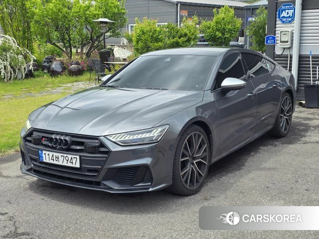 Audi S7 (4K) 2022 Серый из Кореи, фото 5