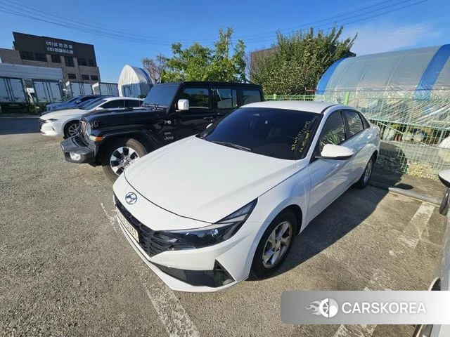 Hyundai Avante (CN7) 2021 Белый из Кореи, фото 3