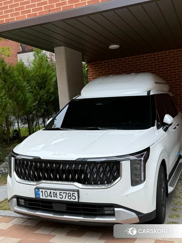 Kia The New Carnival 4th Generation 2024 Белый из Кореи, фото 3