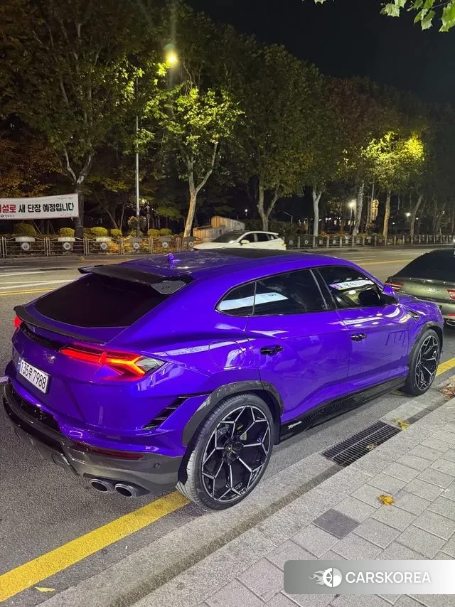 Lamborghini Urus 2024 Фиолетовый из Кореи, фото 3