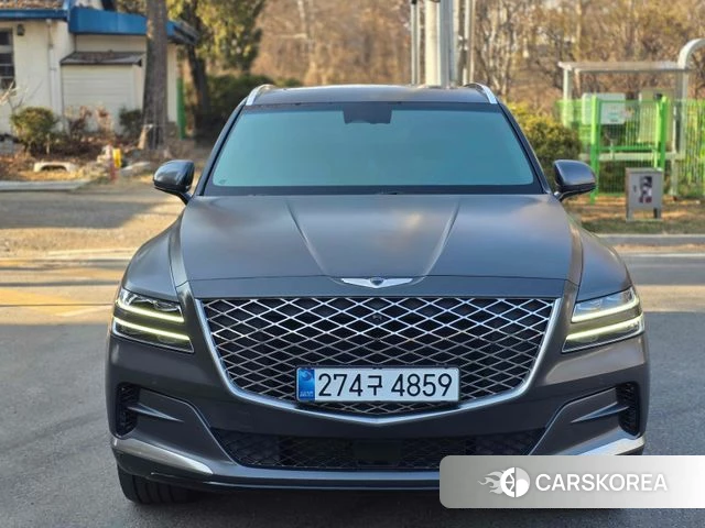 Genesis GV80 2021 Темно-зеленый из Кореи, фото 4