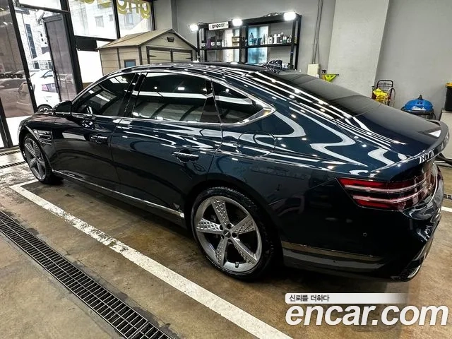 Genesis G80 (RG3) 2021 Синий из Кореи, фото 5