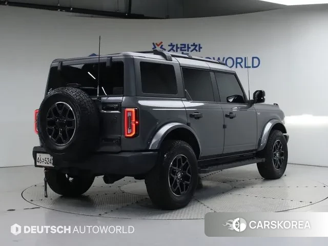 Ford Bronco 6th Generation 2022 Серый из Кореи, фото 3
