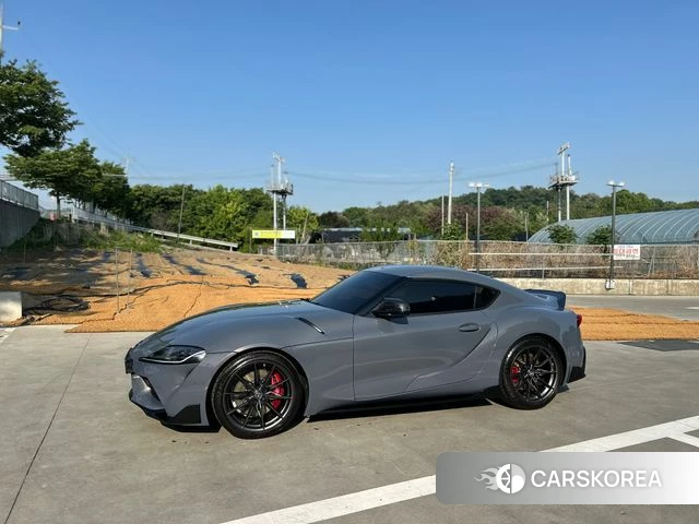 Toyota Supra 5th Generation 2024 Небесно-голубой из Кореи, фото 3