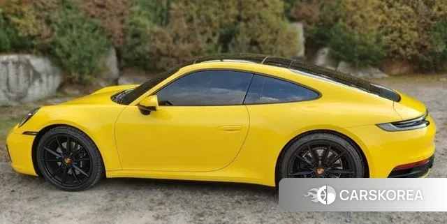 Porsche 911(992) 2020 Желтый из Кореи, фото 3