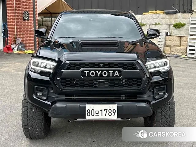 Toyota Tacoma 2021 Черный из Кореи, фото 6