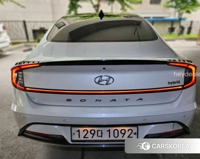 Hyundai Sonata Hybrid (DN8) 2019 Черный из Кореи, фото 6