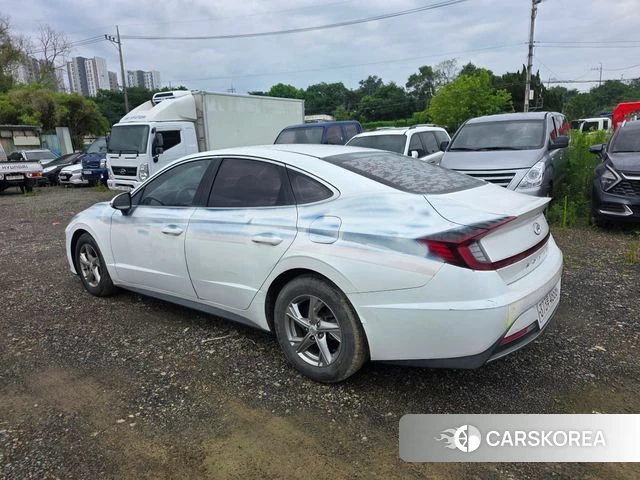 Hyundai Sonata (DN8) 2019 Белый из Кореи, фото 3