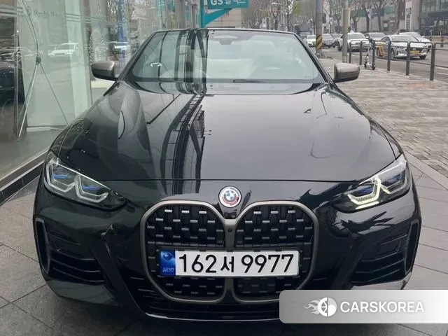 BMW 4 Series (G22) 2023 Черный из Кореи, фото 3