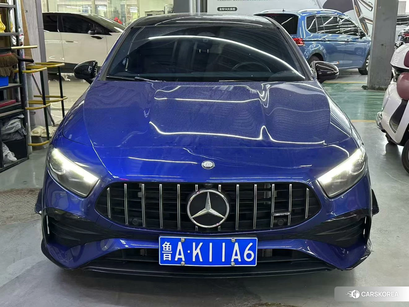 Mercedes-Benz Class A AMG 2023 Синий из Китая, фото 3