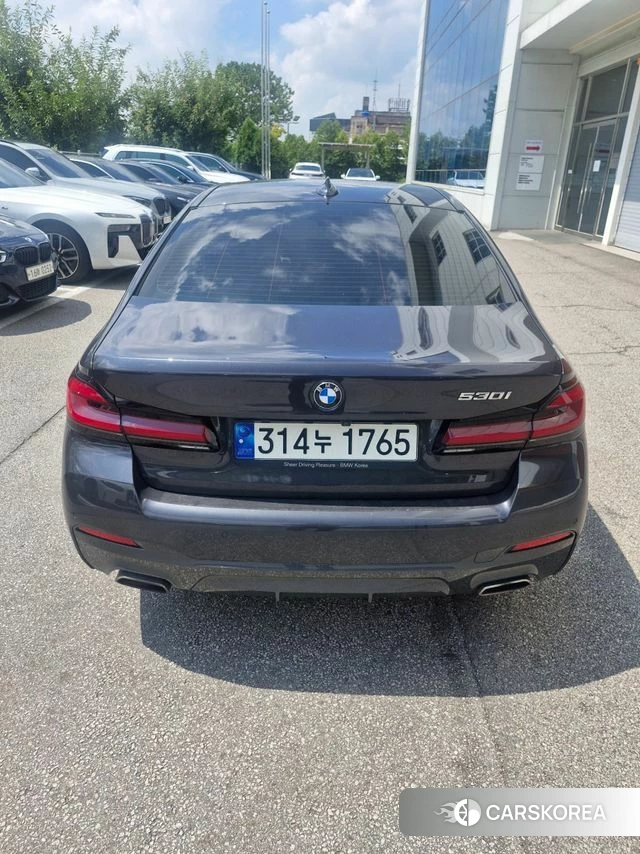 BMW 5 Series (G30) 2021 Серый из Кореи, фото 3