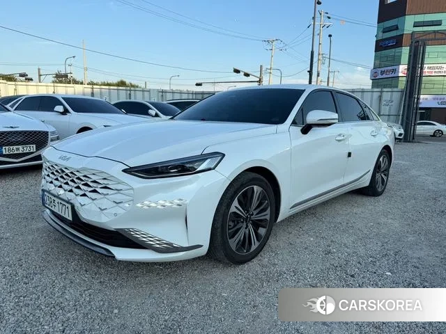 Kia K8 Hybrid 2021 Белый из Кореи, фото 6