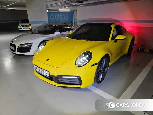Porsche 911(992) 2020 Желтый из Кореи, фото 5