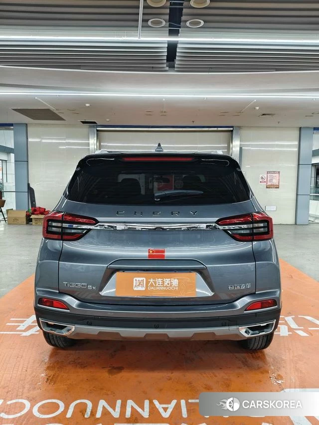 Chery Tiggo 5x 2022 Темно-серый из Китая, фото 3